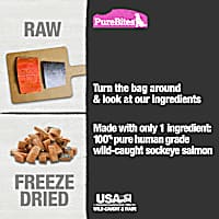 PureBites Salmon Dog Treats