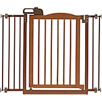 Richell One-Touch Brown Pet Gate II