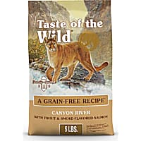Taste of the Wild Canyon River Grain-Free Trout & Smoked Salmon Dry Cat Food