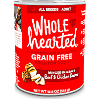 WholeHearted Grain-Free Adult Beef and Chicken Dinner Wet Dog Food