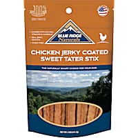 Blue Ridge Naturals Chicken Coated Sweet Potato Stix Dog Treats