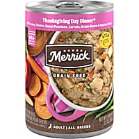Merrick Grain Free Thanksgiving Day Dinner Premium Gluten Free Canned Adult Wet Dog Food