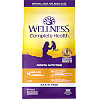 Wellness Complete Health Grain Free Indoor Chicken & Chicken Meal Recipe Dry Cat Food