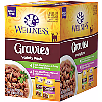 Wellness Complete Health Indulgence Grain Free Gravies Variety Pack Wet Cat Food