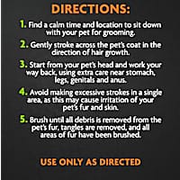 FURminator Dual Grooming Brush Tool for Dogs