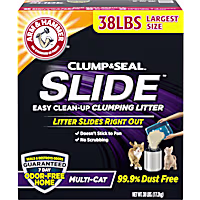 Arm & Hammer Clump & Seal Slide Multi-Cat Clumping Litter