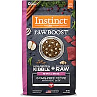 Instinct Raw Boost Small Breed Grain-Free Recipe with Real Beef Dry Dog Food with Freeze-Dried Raw Pieces