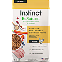 Instinct Be Natural Real Chicken & Brown Rice Recipe Natural Dry Dog Food