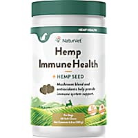 NaturVet Hemp Immune Support Soft Chews for Dogs