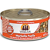 Weruva Classics Marbella Paella with Mackerel, Shrimp & Mussels in Gravy Wet Cat Food