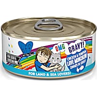 B.F.F. OMG Love Munchkin! Chicken & Pumpkin Dinner in Gravy Wet Cat Food