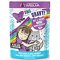 B.F.F. OMG Booya! Beef & Chicken Dinner in Gravy Wet Cat Food