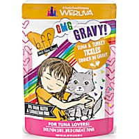 B.F.F. OMG Tickles Tuna & Turkey Dinner in Gravy Wet Cat Food