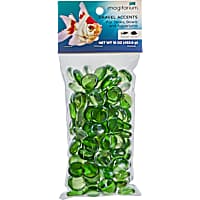 Imagitarium Green Glass Gem Aquarium Gravel Accent Mix
