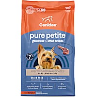 Canidae Pure Grain Free Petite Small Breed Limited Ingredient Diet with Fresh Lamb Freeze Dried Raw Coated Dry Dog Food