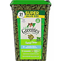 Greenies Feline Catnip Flavor Adult Natural Dental Cat Treats