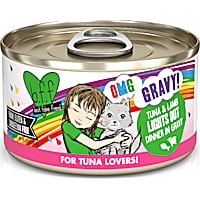 B.F.F. OMG Lights Out Tuna & Lamb Dinner in Gravy Wet Cat Food