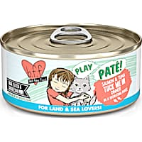 B.F.F. P.L.A.Y. Tuck Me In Salmon & Tuna Dinner in a Hydrating Puree Wet Cat Food