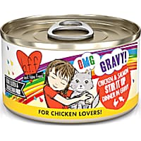 B.F.F. OMG Stir it Up Chicken & Salmon Dinner in Gravy Wet Cat Food