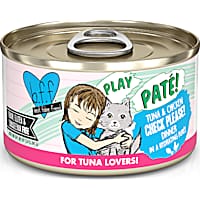 B.F.F. P.L.A.Y. Check Please! Tuna & Chicken Dinner in a Hydrating Puree Wet Cat Food