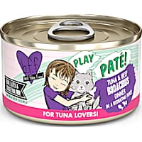 B.F.F. P.L.A.Y. Bodacious Tuna & Beef Dinner in a Hydrating Puree Wet Cat Food