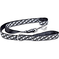 Good2Go Black Skull Print Dog Leash