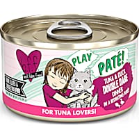 B.F.F. P.L.A.Y. Double Dare Tuna & Duck Dinner in a Hydrating Puree Wet Cat Food