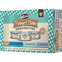 Merrick Purrfect Bistro Grain Free Seafood Pate Recipes Wet Cat Variety Pack