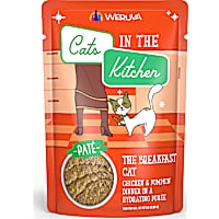 Cats in the Kitchen Slide 'n Serve Pate The Breakfast Cat Chicken & Pumpkin Dinner Wet Food