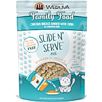 Weruva Pate Family Food Chicken Breast Dinner with Tuna in a Hydrating Puree Wet Cat Food