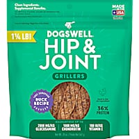 Dogswell Hip & Joint Grillers Grain-Free Duck Recipe for Dogs