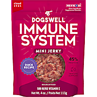 Dogswell Immune System Duck Mini Jerky Dog Treats