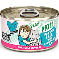 B.F.F. P.L.A.Y. T.T.Y.L. Tuna & Turkey Dinner in a Hydrating Puree Wet Cat Food