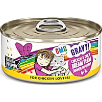 B.F.F. OMG Dream Team Chicken & Duck Dinner in Gravy Wet Cat Food