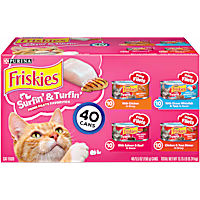 Friskies Surfin' & Turfin' Prime Filets Favorites Wet Cat Food Variety Pack