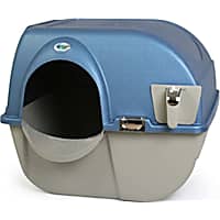 Omega Paw Premium Roll `n Clean Self Cleaning Litter Box for Cats