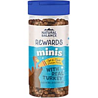 Natural Balance Limited Ingredient Diets Mini Rewards Soft & Chewy Turkey Formula Dog Treats