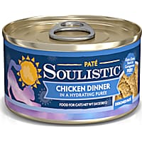 Soulistic Pate Chicken Dinner in a Hydrating Puree Wet Cat Food