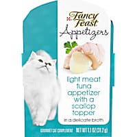 Fancy Feast Appetizers Light Meat Tuna With a Scallop Topper Wet Cat Food