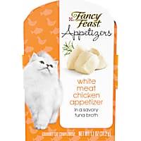 Fancy Feast Broth Appetizers White Meat Chicken Wet Cat Food