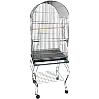 YML Dometop Silver Parrot Cage
