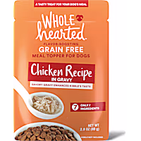 WholeHearted Chicken Recipe in Gravy Dog Meal Topper