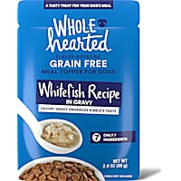 WholeHearted Whitefish Recipe in Gravy Dog Meal Topper