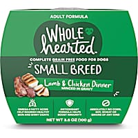 WholeHearted Grain Free Small Breed Lamb and Chicken Dinner Adult Wet Dog Food