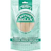 Better Belly Fresh Breath Large Roll Chews for Dogs