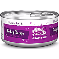 WholeHearted Grain Free Turkey Recipe Pate Adult Wet Cat Food
