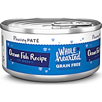 WholeHearted Grain Free Ocean Fish Recipe Pate Adult Wet Cat Food