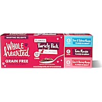 WholeHearted Grain Free Maritime Delights Flaked Wet Cat Food Variety Pack for All Life Stages