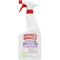 Nature's Miracle Just For Cats Litter Box Odor Destroyer Unscented Spray