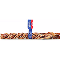 Barkworthies Braided Beef Gullet Dog Chews